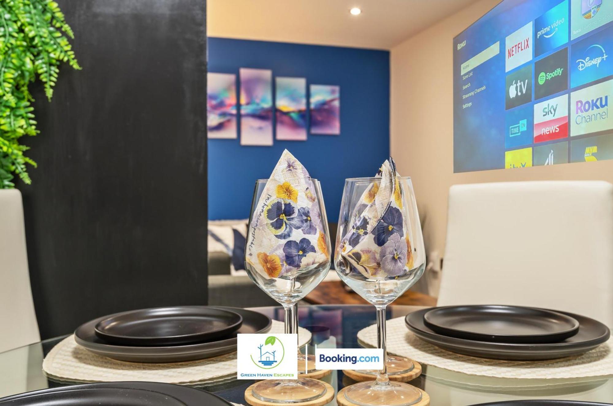 Spacious 1 Bedroom Apartment With 4K Cinema Experience By Green Haven Escapes In Bradford Bradford  Dış mekan fotoğraf